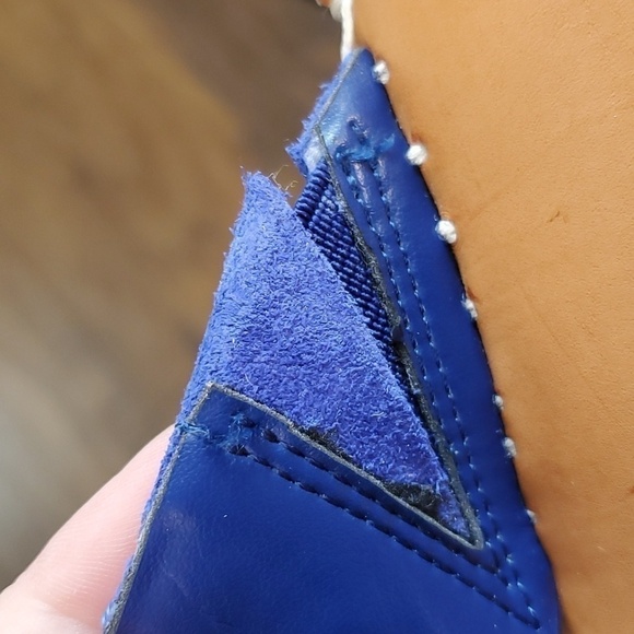 Vince Camuto Belisnda Leather Crossband Slide Platform Sandles Size 8W - Picture 15 of 17